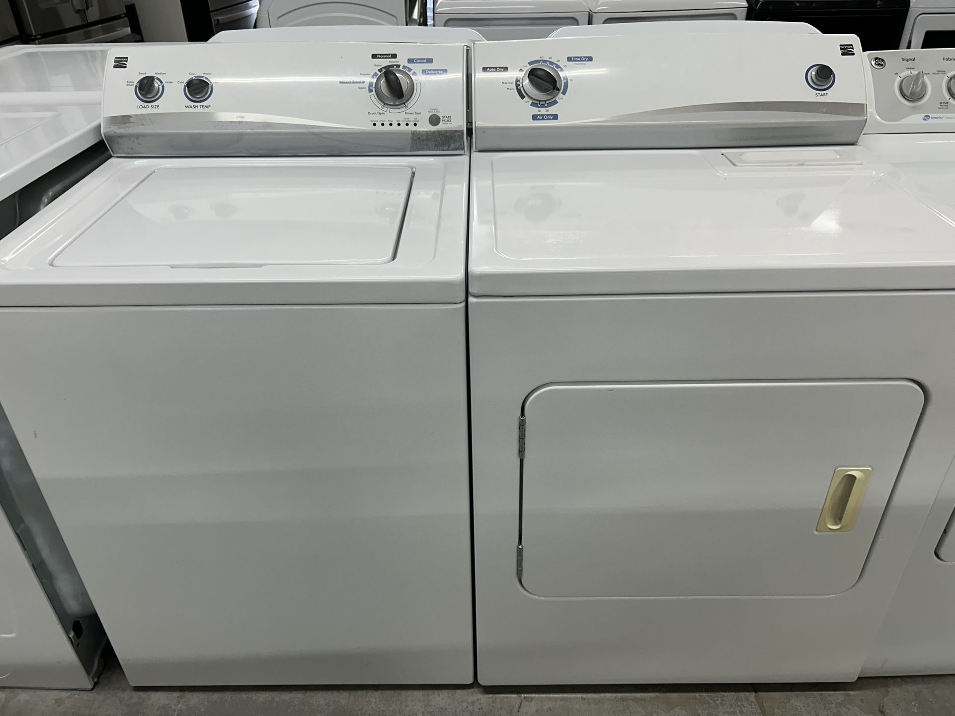 Matching Washer Dryer Set