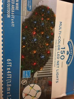 Multi color LED net lights 🎁