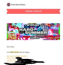 HARD Summer 2 Day GA