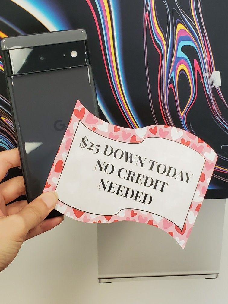 Google Pixel 6 Pro Unlocked $1 Down Today No Credit Required (PROMOTION FROM 6/21 TO 7/5)