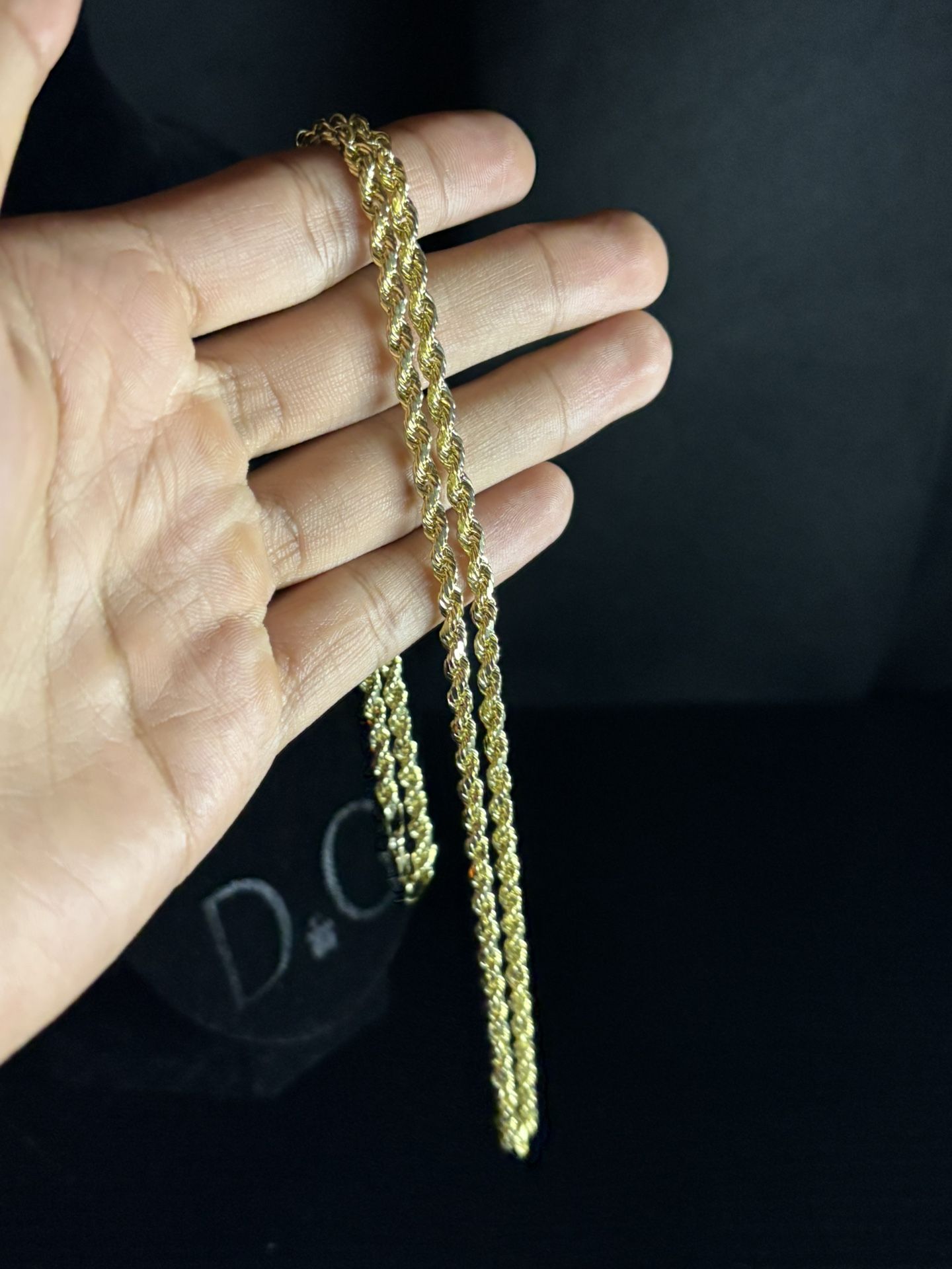 10k Gold Rope Chain