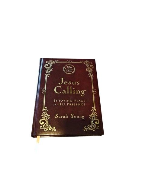 Jesus Calling Enjoying Peace In His Presence 10th Anniversary Edition Leather