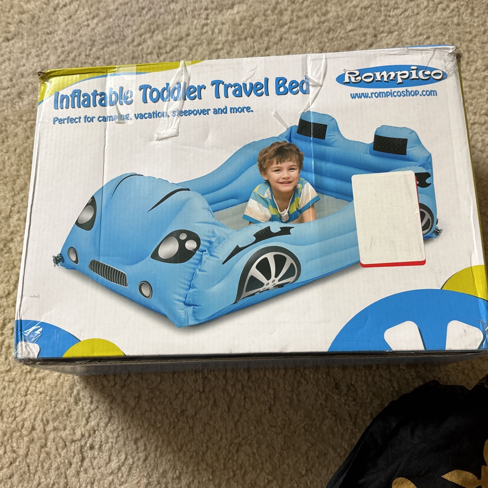 Inflatable Toddler Travel Bed