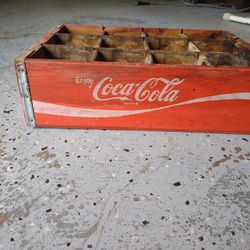 Coca Cola Box Antique 