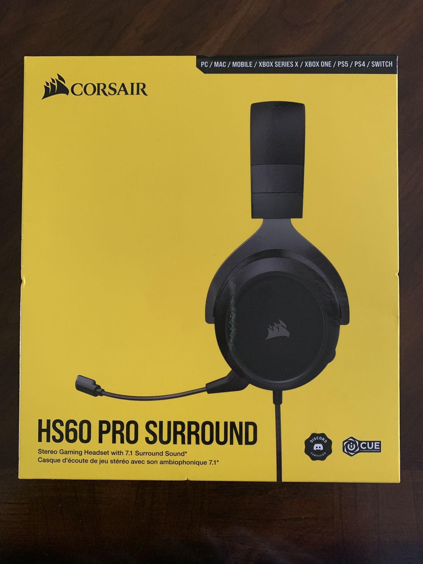 Corsair HS60 Pro Surround Sound Gaming Headset