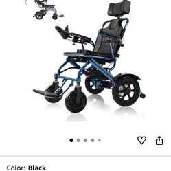 Electric Lightweight Wheelchair 