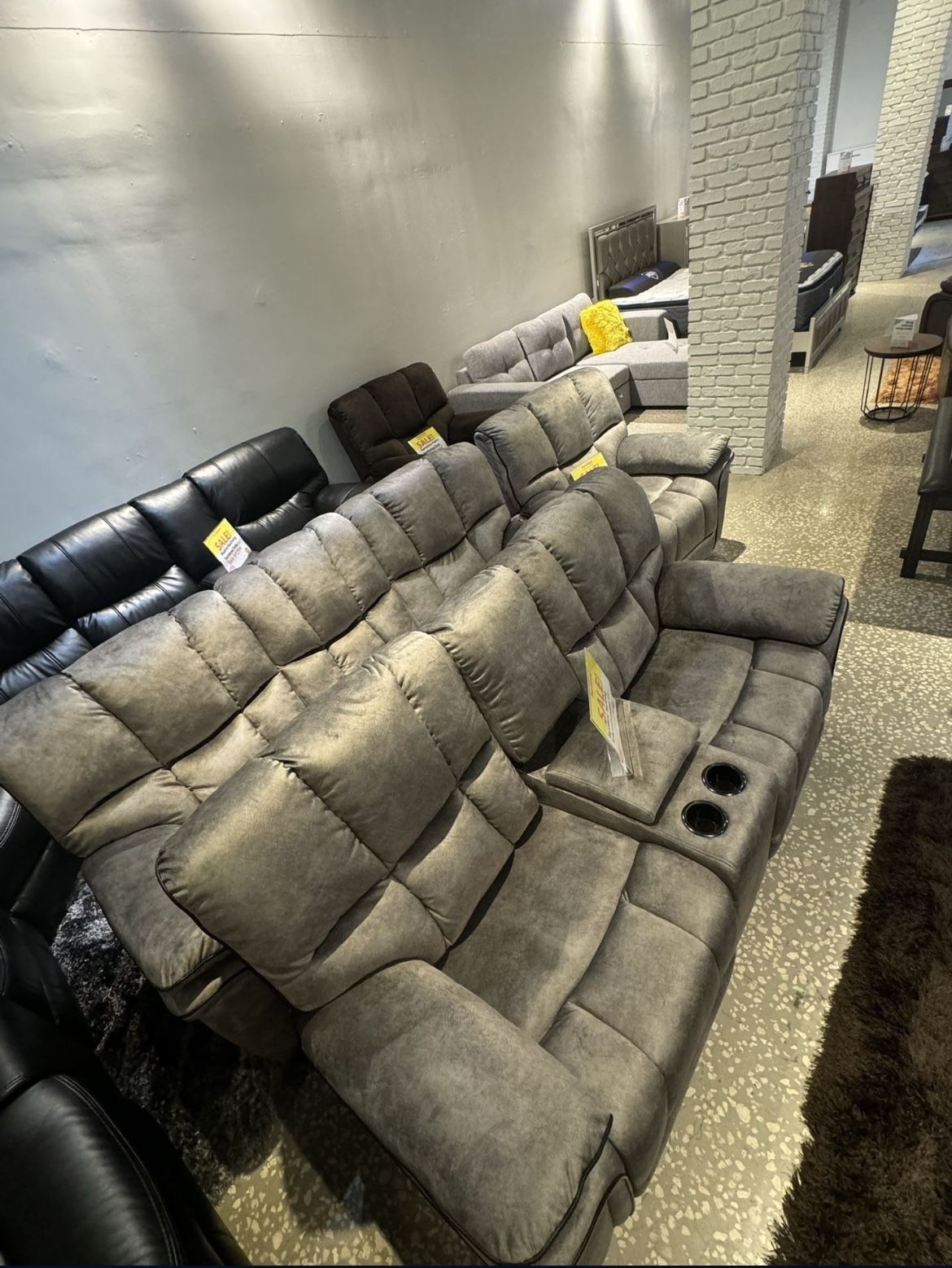 Couch And Loveseat With Recliners