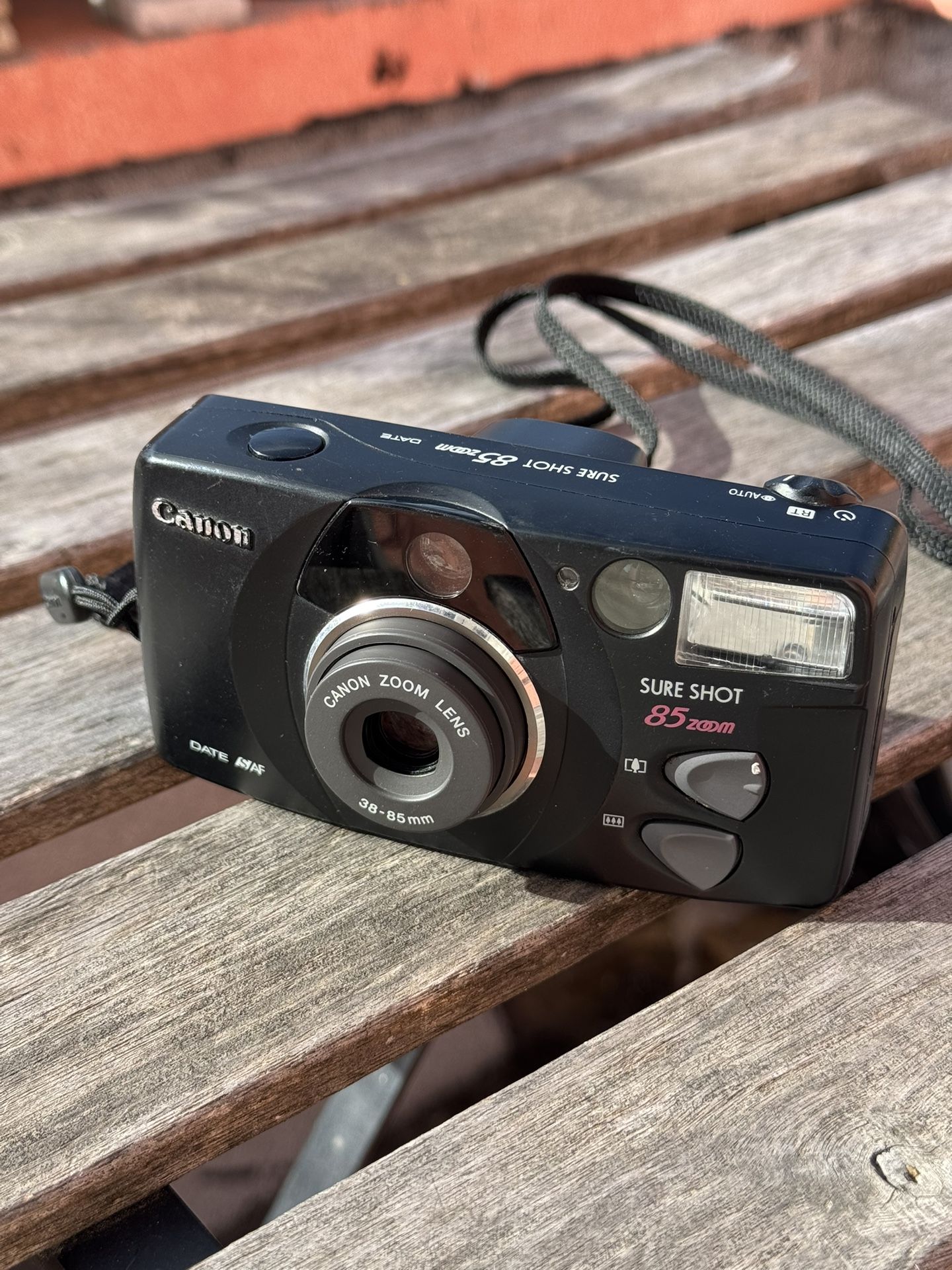 Vintage Canon Sure shot 35mm Film Camera
