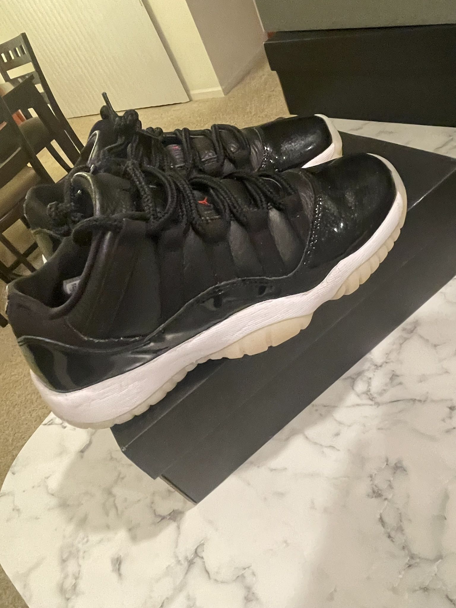 Jordan Retro 11’s low  $55 Size 6 Boys 