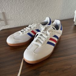 White Adidas Velo Samba 12