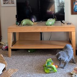 Solid Wood Work Table For Crafts - Moving Sale