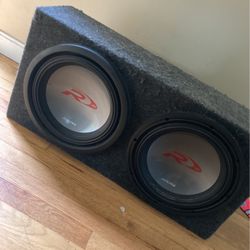 12 inch alpine type R subwoofers