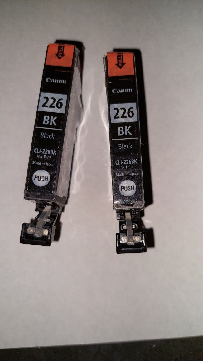 Canon Pixma Printer Ink ( CLI-226BK & CLI-226YW)