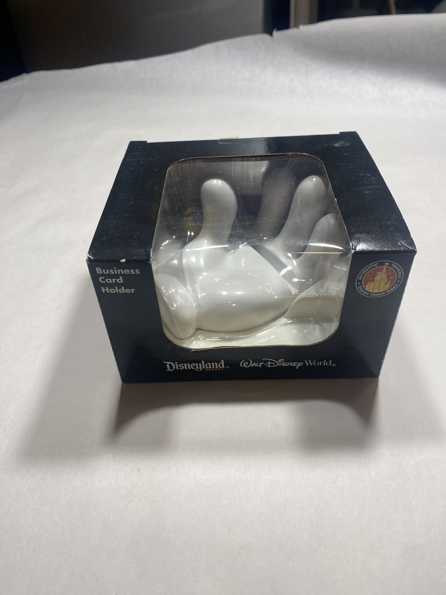 Disneyland Mickey Mouse Glove Business Card Holder