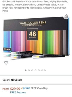 Watercolor Pens