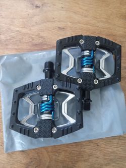 CRANK BROTHERS PEDALS ALLOY HÍBRID FLAT CLIP-IN BIKE MTB PEDALS MOUNTAIN BIKE 9/16