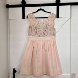 The perfect babydoll dress! Blush pink size 14