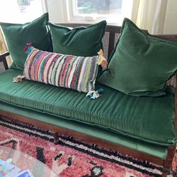 Mahogany Settee And Chair 