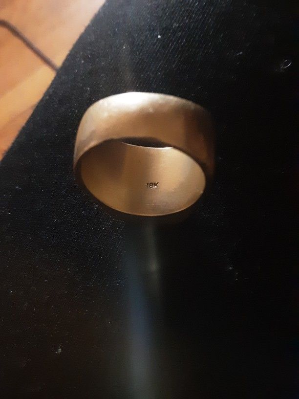 18k Mens Ring At Least 20g