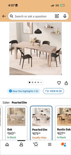 Extendable Table Like New