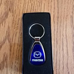 Mazda Teardrop Keychain 