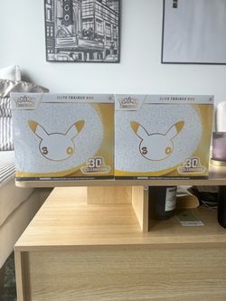 Pokemon 30th Celebrations ETBs