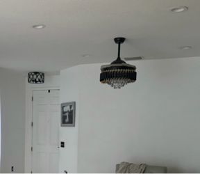 Ceiling lamp with fan
