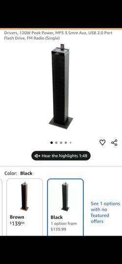 Tower speaker