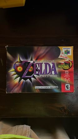 Legend of Zelda majoras mask collectors edition