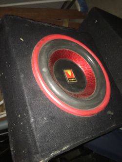 Car subwoofer