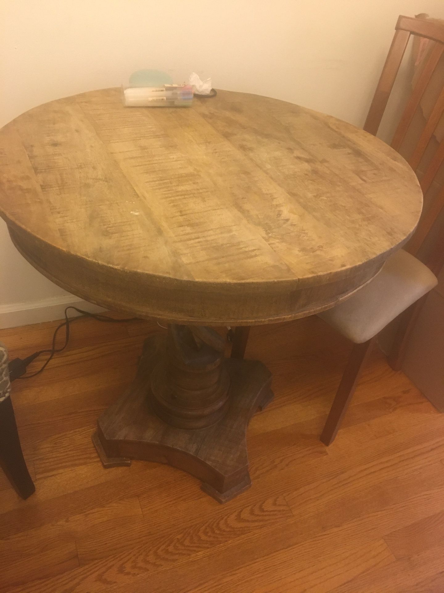 Small wooden dinning table