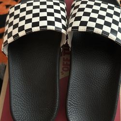 Vans Slides Size 10 In Men’s 