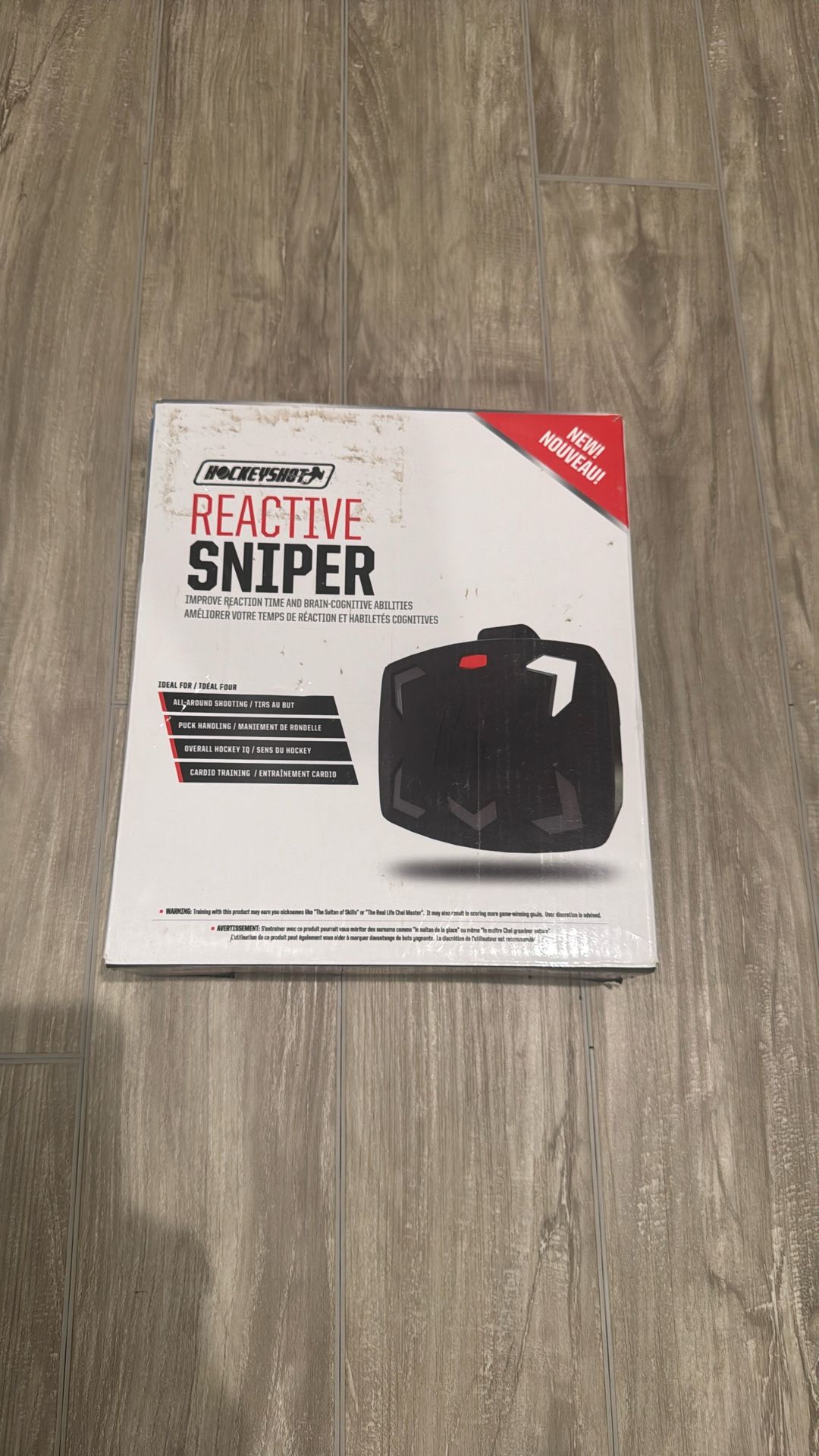 Hockey shot Reactive sniper