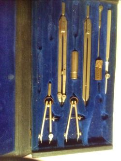 Precision Drafting set by Alvir model 129b