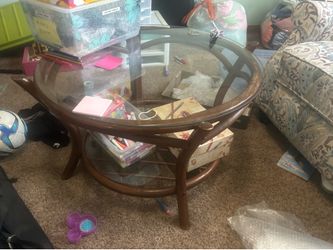 Glass table