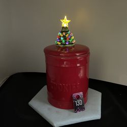 Mr. Christmas Christmas Tree LED Canister 12”T.