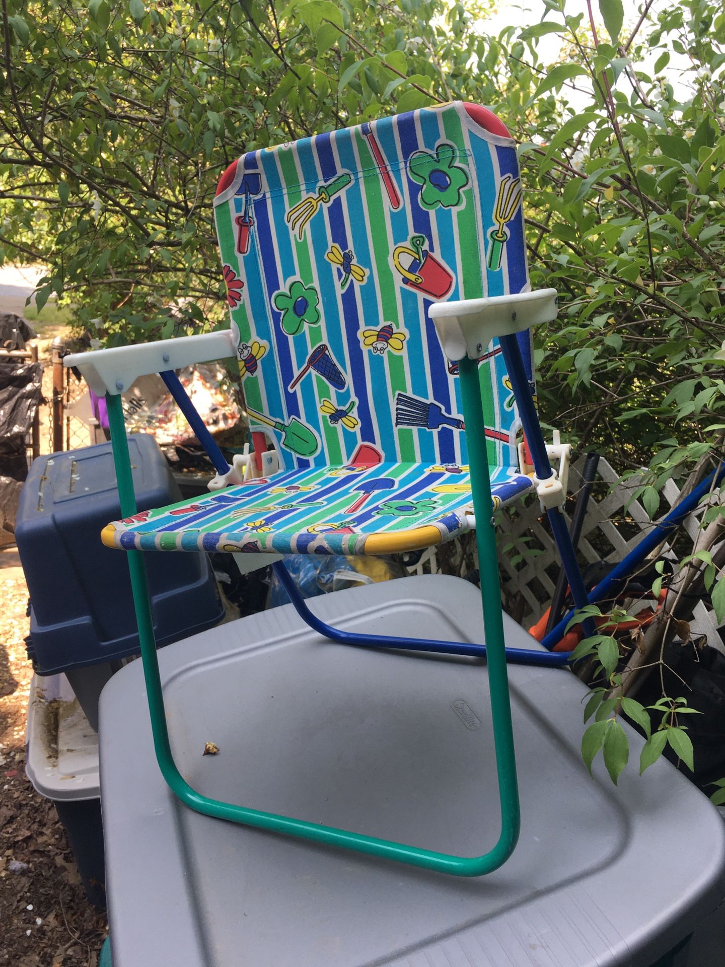 Like New Very Nice Kids Beach Chair Fold Up Only $15 Firm