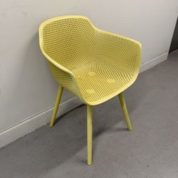 CHRISTOPHER KNIGHT Home Davina Dining Chair, Yellow (Good condition) PICK UP IN CORNELIUS