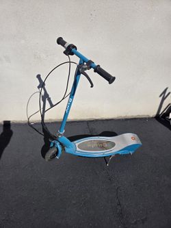 Teal Razor electric scooter