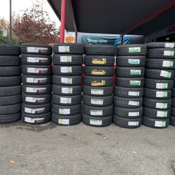 215-55-16 Tires 330$ Installed 