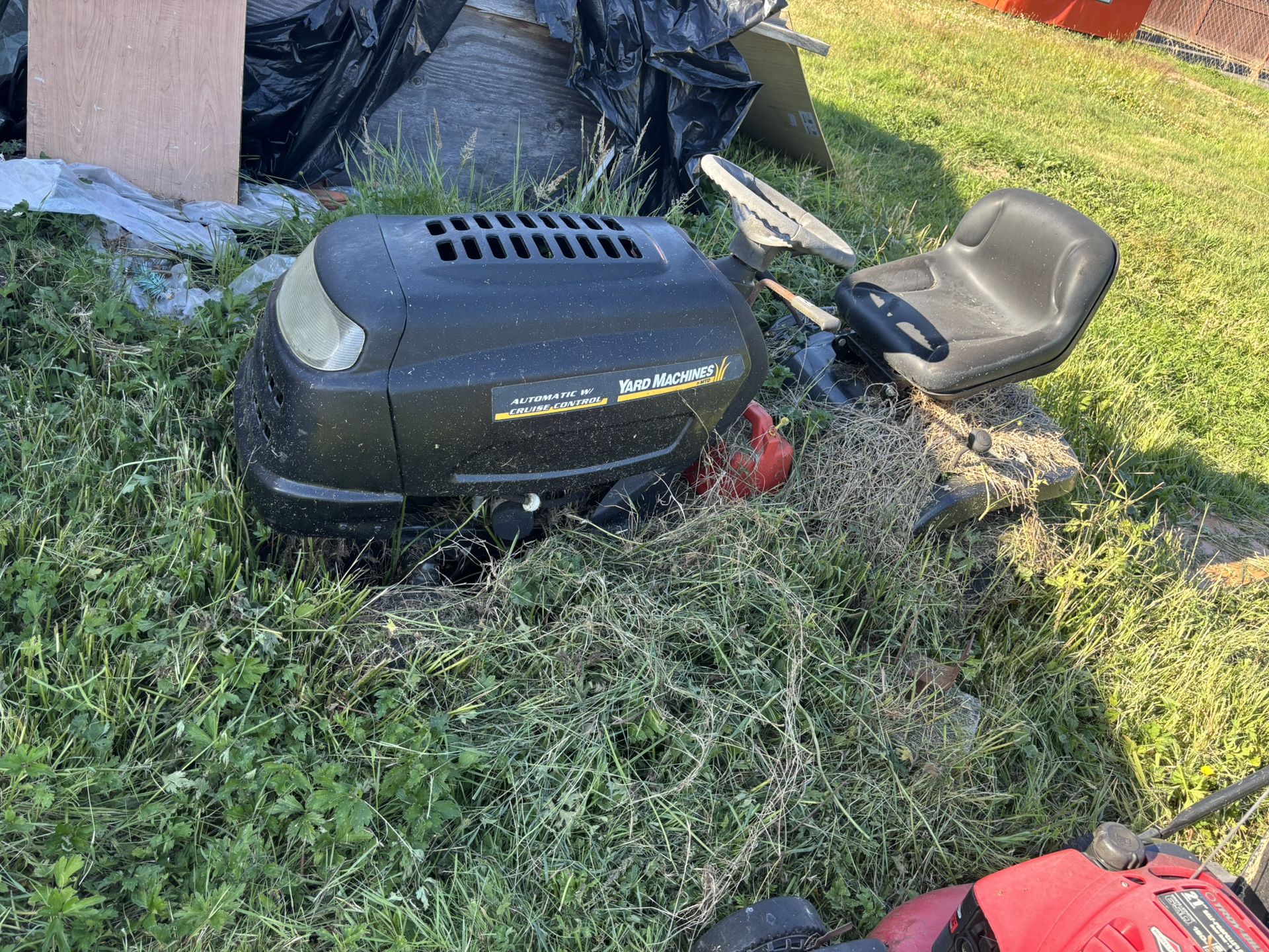 Yard Works Riding Lawn Mower