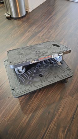 Used MaxWorks Furniture Movers Dolly with Wheels (Pack of 2) one bends in the middle