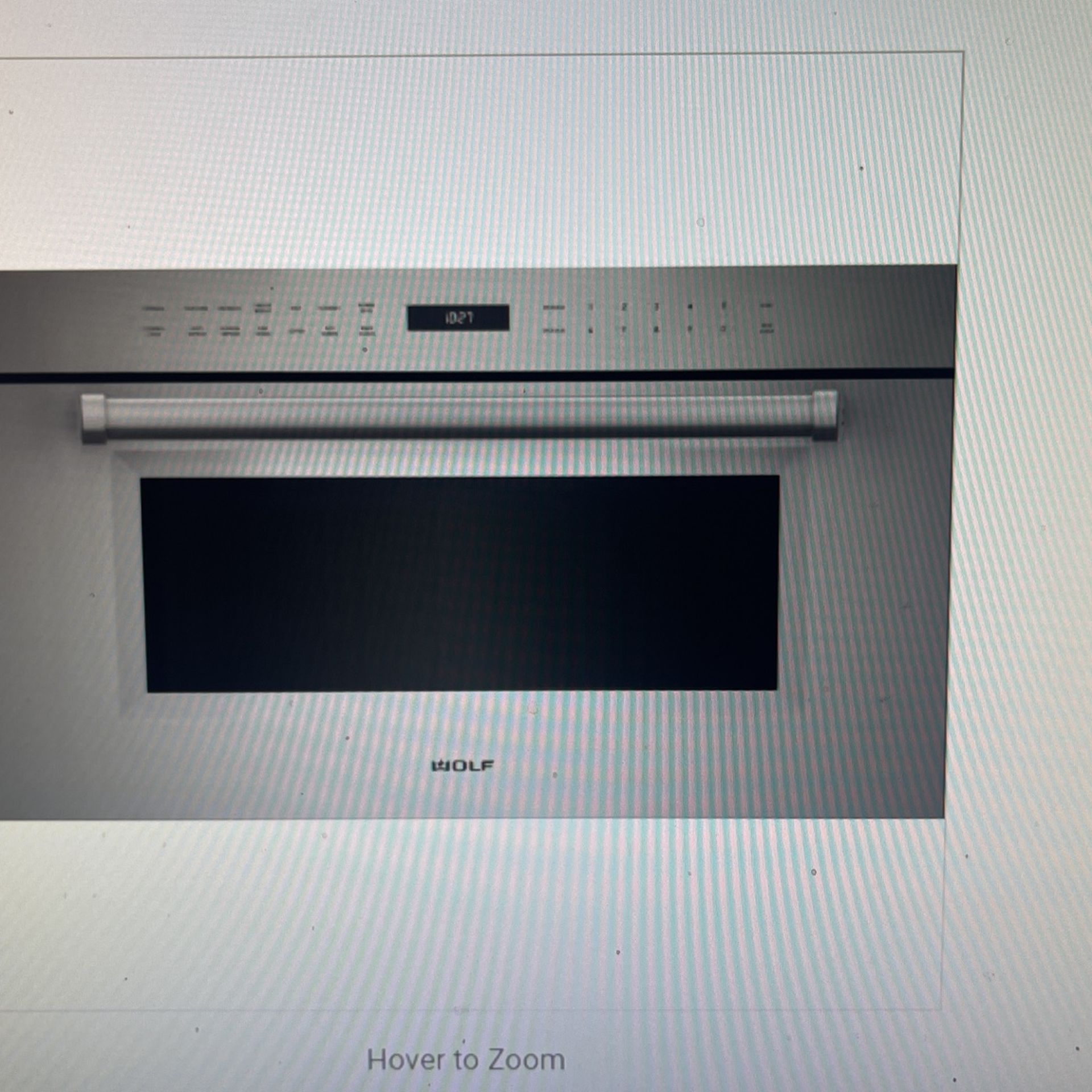 Brand New Wolf Drop Down 30” Stainless Microwave