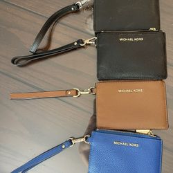 4 Authentic Michael Kors Wallets 