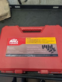 11 piece Mac tools Sensor and Sending Unit Master Set