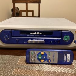 Sony Movie time VCR With Remote 