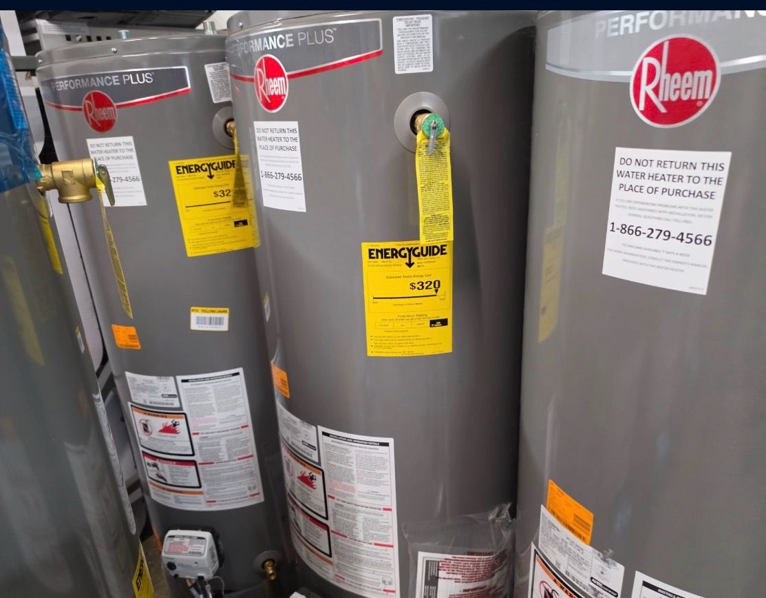 Hot water Rheem water heater