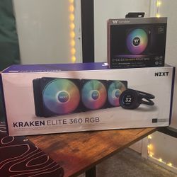 Brand New 360mm RGB AIO Cooler + Reverse ARGB Fans