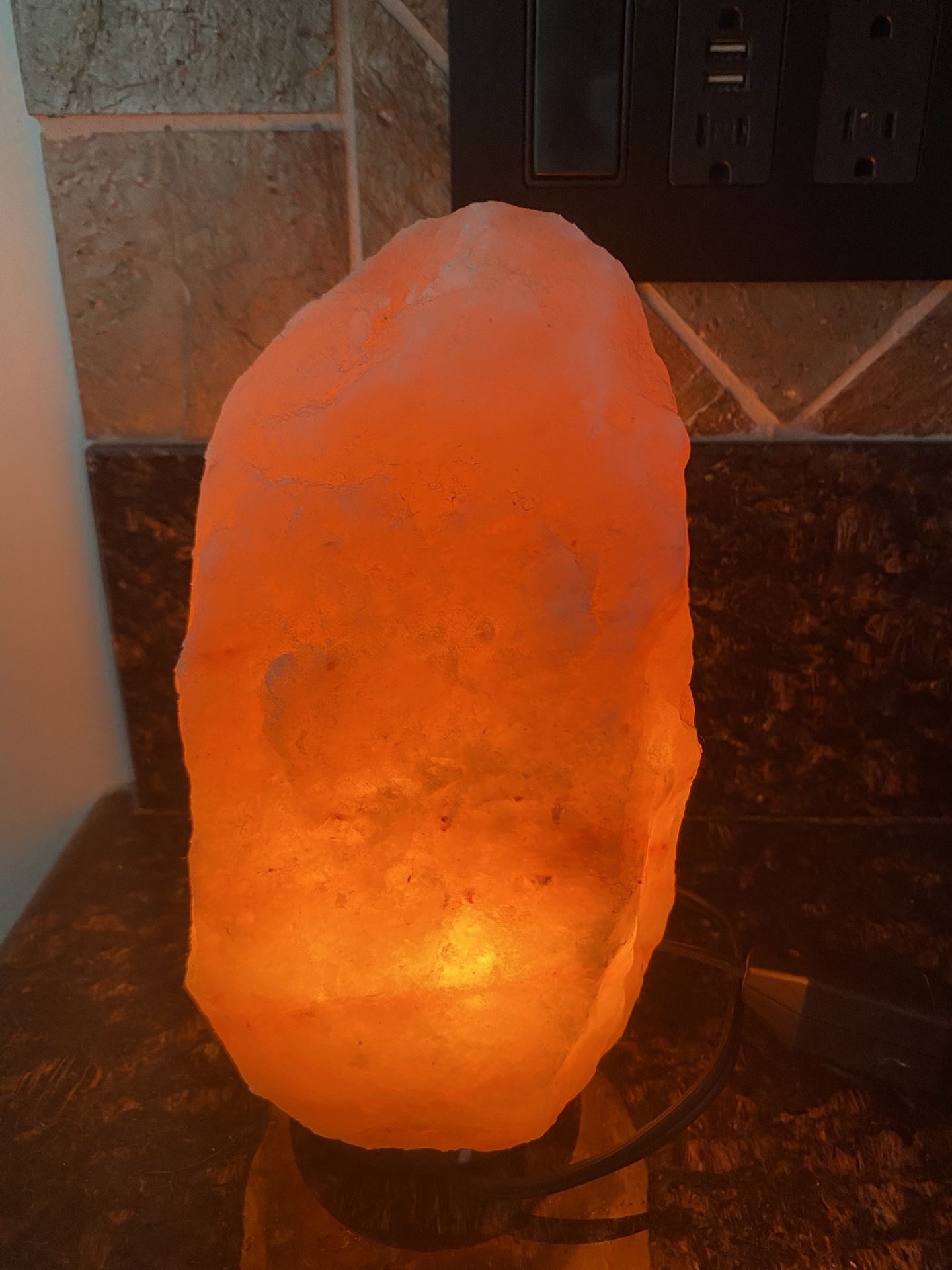 Large Dimmable Salt Lamp 