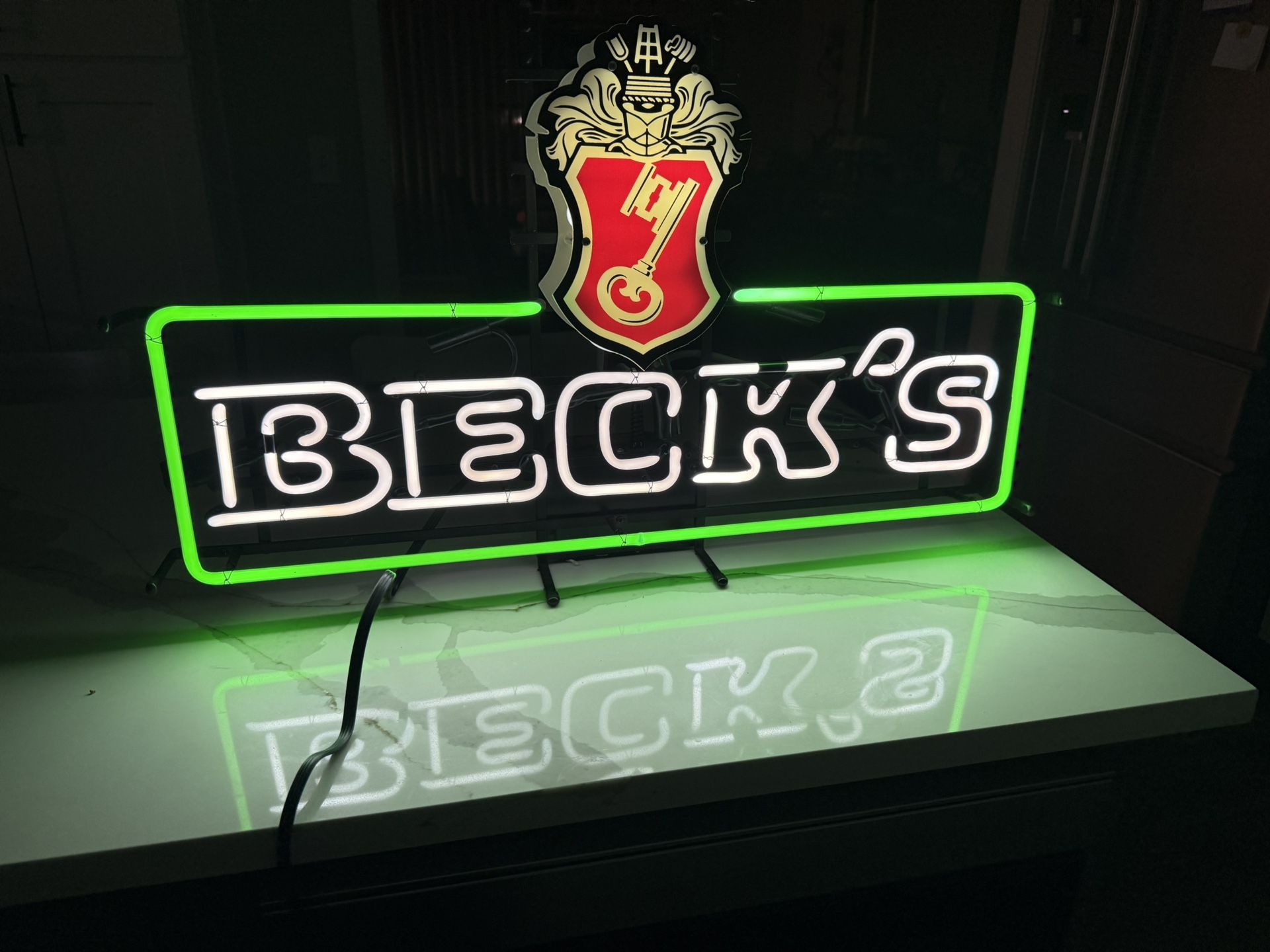 Becks Beer Neon Sign